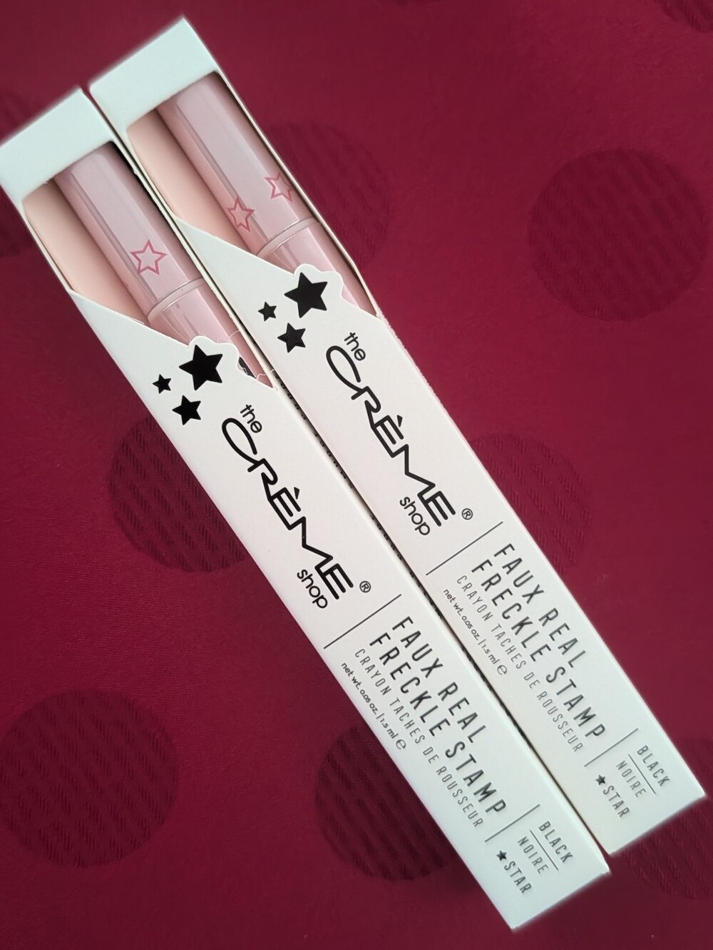 2 Star Faux Real Freckle Stamp & Liquid Liner In Black The Creme Shop